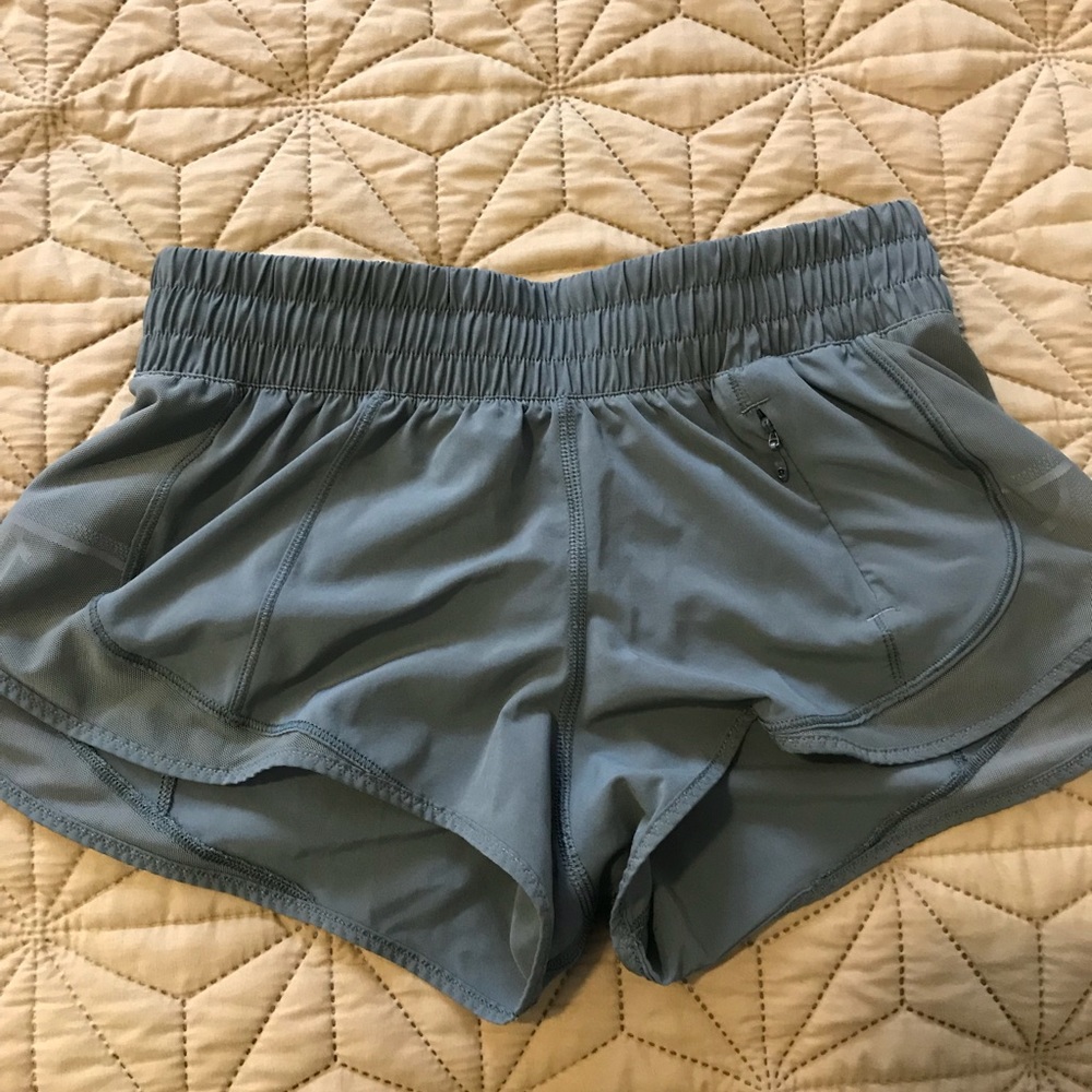 lululemon Army Green Track Shorts *size 4